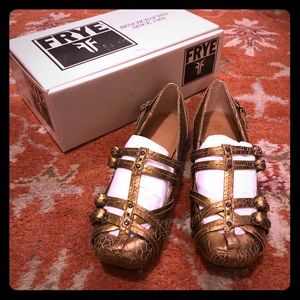 Frye Anna multi strap shoes